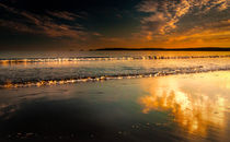 Mumbles Swansea bay sunset by Leighton Collins
