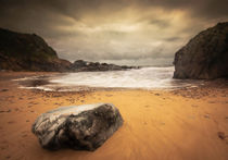 Rotherslade bay Gower by Leighton Collins