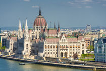 Budapest Ungarisches Parlament Parlamentsgebäude von Matthias Hauser