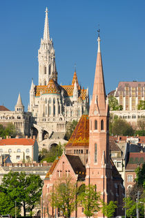 Kirchen in Budapest Ungarn von Matthias Hauser