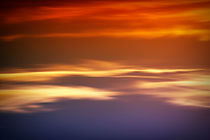 Orangener Himmel von Bastian  Kienitz