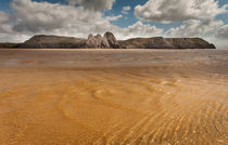 Three Cliffs Bay Swansea von Leighton Collins