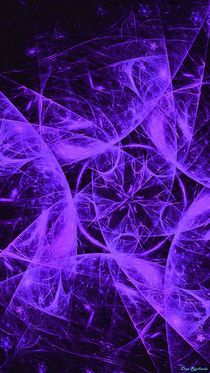 Kaleidoscope in Purple von Dan Richards