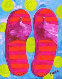 Summer Flip Flops by eloiseart
