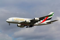 Emirates Airlines A380 by David Pyatt