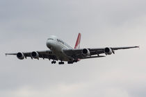 Qantas Airbus A380 von David Pyatt