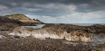 Bracelet Bay and Mumbles lighthouse by Leighton Collins