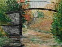 Agnesbrücke im Wörlitzer Park by Barbara Kaiser