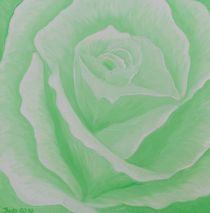 Grüne Rose von Barbara Kaiser