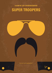 No459 My Super Troopers minimal movie poster by chungkong