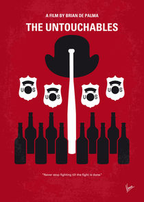 No463 My The Untouchables minimal movie poster by chungkong