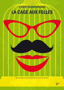 No473 My La cage aux folles minimal movie poster by chungkong