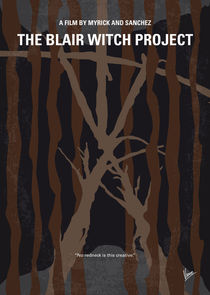 No476 My The Blair Witch Project minimal movie poster von chungkong