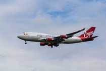 Virgin Atlantic Boeing 747 by David Pyatt