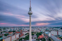 Berlin im Sonnenuntergang I von elbvue von elbvue