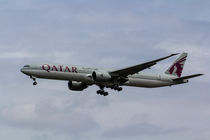 Qatar Airlines Boeing 777 von David Pyatt