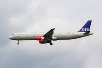 Scandinavian Airlines Airbus A321 by David Pyatt