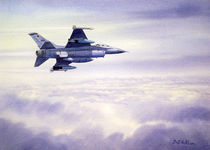 F-16 Fighting Falcon Aircraft by bill holkham