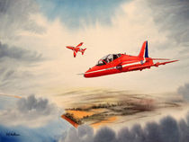 Hawk Aircraft - The Red Arrows von bill holkham