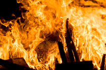 Intense fire by Ander Gillenea