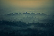 Silhouette Borobudur by irwan setiawan