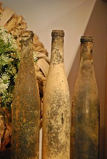 old wine bottles... 2 by loewenherz-artwork