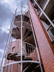 The outside staircase 2 by Nicole Bäcker
