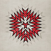 Red Snowflake by cinema4design