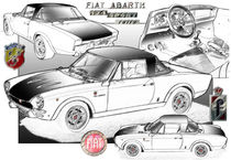 Fiat Abarth 124 Rally Spyder by Georg Friedrich Simonis