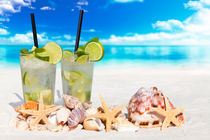 Mochito Cocktails am Strand – Mochito Cocktails on the beach 3 von Thomas Klee