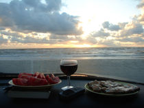 romantisches Essen am Strand by Eva Dust