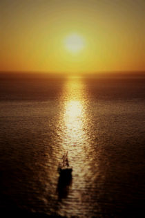 Sailboat and Sunset by gunter70
