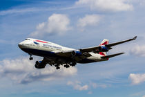 British Airways Boeing 747 by David Pyatt