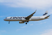 Finnair Airbus A321 by David Pyatt