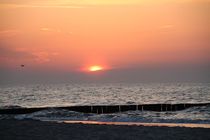 Sonnenuntergang am Strand von Anja  Bagunk