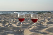Ein romantischer Abend am Strand von Anja  Bagunk