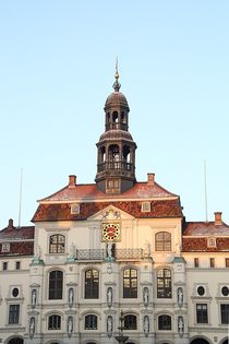 Das Lüneburger Rathaus im Winter von Anja  Bagunk