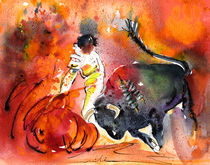 Bullfighting The Reds by Miki de Goodaboom