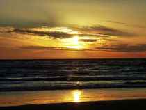 Sonnenuntergang am Strand by Eva Dust