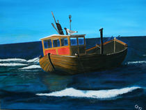 Fischerboot by Christiane Badura