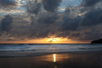 Sunset on Karon Beach von Leighton Collins