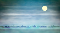 Distant Blue Haze by Peter  Awax