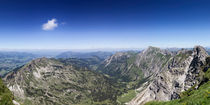 Nebelhorn und Alpenvorland by Hanns Clegg