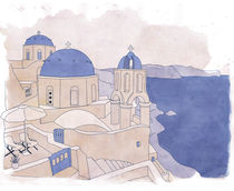 Santorini, the Greek jewel of Aegean Sea von Mihalis Athanasopoulos