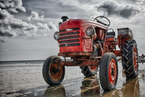Red tractor by Alessandro De Pol