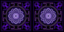Mandala Hypurplectic - Stereogram von David Voutsinas