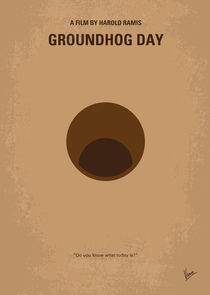 No031 My Groundhog minimal movie poster von chungkong