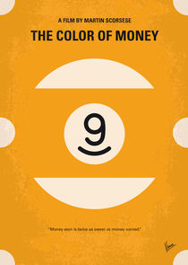No089 My The color of money minimal movie poster by chungkong