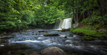 Sgwd Ddwli Uchaf waterfalls South Wales von Leighton Collins