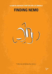 No054 My Finding Nemo minimal movie poster von chungkong